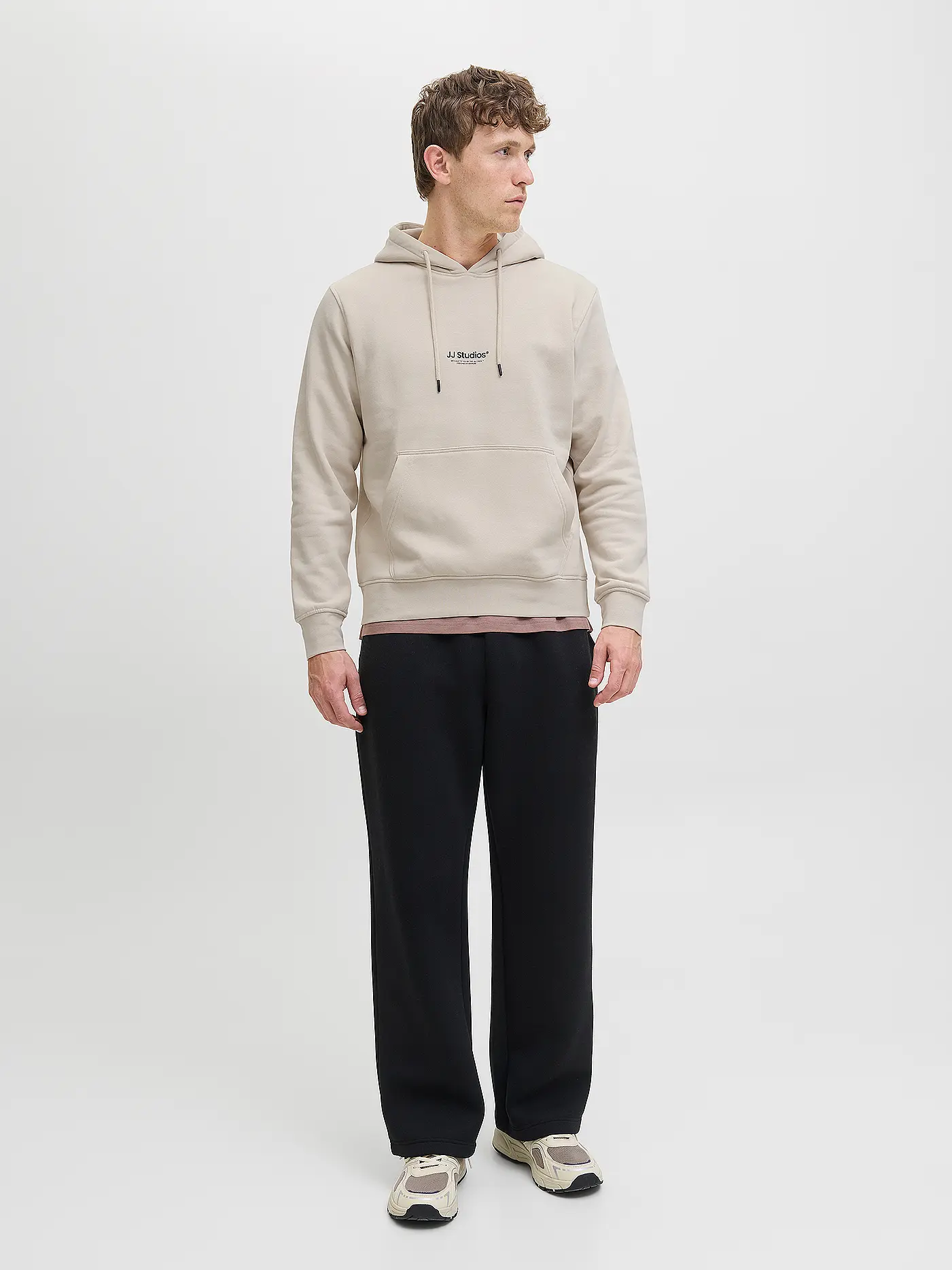 JACK & JONES | Kapuzensweater - Hoodie JJESOHO | creme
